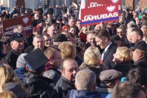 Adam Jarubas zainaugurował kampanię wyborczą (14 lutego 2015 r.) / Bartłomiej Zapała / Radio Kielce