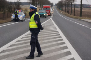 Protest rolników w Podchojnach, powiat jędrzejowski / Krzysztof Żołądek / Radio Kielce