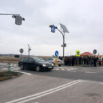 Protest rolników w Podchojnach, powiat jędrzejowski / Krzysztof Żołądek / Radio Kielce