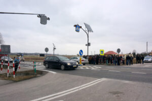 Protest rolników w Podchojnach, powiat jędrzejowski / Krzysztof Żołądek / Radio Kielce