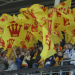 T-Mobile Ekstraklasa Korona Kielce - Legia Warszawa. Kibice Korony stworzyli niesamowitą atmosferę / Kamil Król / Radio Kielce