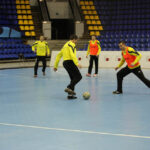 17.2.2015 Kijów. Trening przed meczem KS Vive Tauron Kielce - HC Motor Zaporozhye / Wojciech Habdas / Radio Kielce