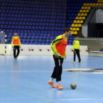 17.2.2015 Kijów. Trening przed meczem KS Vive Tauron Kielce - HC Motor Zaporozhye / Wojciech Habdas / Radio Kielce