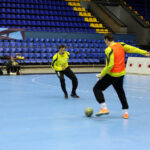 17.2.2015 Kijów. Trening przed meczem KS Vive Tauron Kielce - HC Motor Zaporozhye / Wojciech Habdas / Radio Kielce