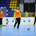 17.2.2015 Kijów. Trening przed meczem KS Vive Tauron Kielce - HC Motor Zaporozhye / Wojciech Habdas / Radio Kielce