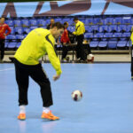 17.2.2015 Kijów. Trening przed meczem KS Vive Tauron Kielce - HC Motor Zaporozhye / Wojciech Habdas / Radio Kielce