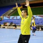 17.2.2015 Kijów. Trening przed meczem KS Vive Tauron Kielce - HC Motor Zaporozhye / Wojciech Habdas / Radio Kielce