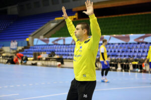 17.2.2015 Kijów. Trening przed meczem KS Vive Tauron Kielce - HC Motor Zaporozhye / Wojciech Habdas / Radio Kielce