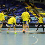 18.2.2015 Kijów. Rozgrzewka przed meczem. / Wojciech Habdas / Radio Kielce