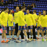 18.2.2015 Kijów. Rozgrzewka przed meczem. / Wojciech Habdas / Radio Kielce