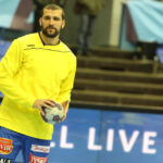 18.2.2015 Kijów. Rozgrzewka przed meczem. / Wojciech Habdas / Radio Kielce