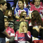 18.2.2015 Kijów. Kibice Motoru. / Wojciech Habdas / Radio Kielce