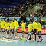 18.2.2015 Kijów. W meczu ostatniej, 10. kolejki Ligi Mistrzów piłkarze ręczni Vive Tauronu Kielce pokonali w Pałacu Sportu w Kijowie Motor Zaporoże 28:27 (10:19). / Wojciech Habdas / Radio Kielce