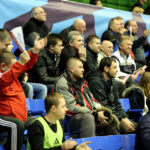 18.2.2015 Kijów. W meczu ostatniej, 10. kolejki Ligi Mistrzów piłkarze ręczni Vive Tauronu Kielce pokonali w Pałacu Sportu w Kijowie Motor Zaporoże 28:27 (10:19). / Wojciech Habdas / Radio Kielce