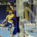 18.2.2015 Kijów. W meczu ostatniej, 10. kolejki Ligi Mistrzów piłkarze ręczni Vive Tauronu Kielce pokonali w Pałacu Sportu w Kijowie Motor Zaporoże 28:27 (10:19). / Wojciech Habdas / Radio Kielce