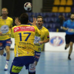 18.2.2015 Kijów. W meczu ostatniej, 10. kolejki Ligi Mistrzów piłkarze ręczni Vive Tauronu Kielce pokonali w Pałacu Sportu w Kijowie Motor Zaporoże 28:27 (10:19). / Wojciech Habdas / Radio Kielce