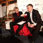 5.2.2015 Kielce. "Teatr przy Radiowej 4" - premiera pierwszego słuchowiska w studiu Gram i na naszej antenie / Wojciech Habdas / Radio Kielce