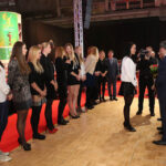 6.2.2015 Kielce. Świętokrzyskie Gwiazdy Sportu 2014. DRUŻYNA 2014 ROKU - Wyróżnienie to otrzymała drużyna siatkarek KSZO Ostrowiec. / Wojciech Habdas / Radio Kielce