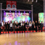 6.2.2015 Kielce. Świętokrzyskie Gwiazdy Sportu 2014. DRUŻYNA 2014 ROKU - Wyróżnienie to otrzymała drużyna siatkarek KSZO Ostrowiec. / Wojciech Habdas / Radio Kielce