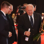 6.2.2015 Kielce. Świętokrzyskie Gwiazdy Sportu 2014. ZASŁUŻONY DLA ŚWIĘTOKRZYSKIEGO SPORTU 2014 - Wiktor Pyk, trener  łuczników  Stelli Kielce. / Wojciech Habdas / Radio Kielce