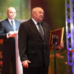 6.2.2015 Kielce. Świętokrzyskie Gwiazdy Sportu 2014. ZASŁUŻONY DLA ŚWIĘTOKRZYSKIEGO SPORTU 2014 - Wiktor Pyk, trener  łuczników  Stelli Kielce. / Wojciech Habdas / Radio Kielce