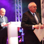 6.2.2015 Kielce. Świętokrzyskie Gwiazdy Sportu 2014.  WYRÓŻNIENIE AMBASADOR REGIONU ŚWIĘTOKRZYSKIEGO - Mirosław Malinowski - Prezes Świętokrzyskiego Związku Piłki Nożnej i członek Zarządu Polskiego Związku Piłki Nożne. Członek komisji Hat – Trick UEFA. / Wojciech Habdas / Radio Kielce