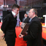 6.2.2015 Kielce. Świętokrzyskie Gwiazdy Sportu 2014. TALENTY - Kacper Szczepanik - KSSPR Końskie, piłka ręczna, 18 lat - powołany w 2014 roku przez Michaela Bieglera do kadry B seniorów. Od zeszłego sezonu coraz częściej wykorzystywany przez trenera Michała Przybylskego w pierwszej siódemce KSSPR Końskie. / Wojciech Habdas / Radio Kielce