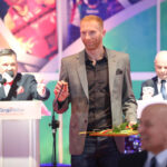 Specjalne wyróżnienia dla sześciu kieleckich gladiatorów czyli Karola Bieleckiego, Piotra Chrapkowskiego, Piotra Grabarczyka, Michała Jureckiego, Krzysztofa Lijewskiego, Sławomira Szmala. / Wojciech Habdas / Radio Kielce