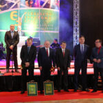 6.2.2015 Kielce. Świętokrzyskie Gwiazdy Sportu 2014. Najpopularniejsi Trenerzy Województwa Świętokrzyskiego w 2014 roku. Drugie miejsce liczbą 23 845 głosów zajął pan Dariusz Daszkiewicz (Effector Kielce, siatkówka) / Wojciech Habdas / Radio Kielce