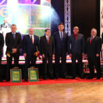 6.2.2015 Kielce. Świętokrzyskie Gwiazdy Sportu 2014. Najpopularniejsi Trenerzy Województwa Świętokrzyskiego w 2014 roku. Pierwsze miejsce Talant Dujszebajew (Vive Tauron Kielce, piłka ręczna)  liczba 36 260 głosów / Wojciech Habdas / Radio Kielce