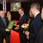 6.2.2015 Kielce. Świętokrzyskie Gwiazdy Sportu 2014. NAJPOPULARNIEJSI SPORTOWCY 2014 - 9 miejsce zajął Mateusz Bieniek (Effector Kielce, siatkówka) liczbą głosów 5517 / Wojciech Habdas / Radio Kielce