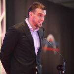 6.2.2015 Kielce. Świętokrzyskie Gwiazdy Sportu 2014. NAJPOPULARNIEJSI SPORTOWCY 2014 - Miejsce 6 Sławomir Szmal (Vive Targi, piłka ręczna) z liczbą głosów 11 676 / Wojciech Habdas / Radio Kielce