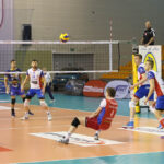 21.2.2015 Kielce. Effector Kielce – MKS Banimex Będzin / Wojciech Habdas / Radio Kielce