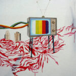 27.1.2015 Kielce. 60 prac polskich i ukraińskich artystów, związanych z Łemkowszczyzną można od piątku oglądać w Wojewódzkiej Bibliotece Publicznej w Kielcach. / repr. Wojciech Habdas / Radio Kielce