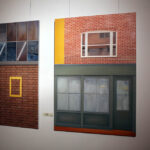 12.2.2015 Kielce.  Otwarcie wystawy malarstwa Marty Kawiorskiej "Zbliżenia" w Domu Praczki / Radio Kielce