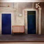 12.2.2015 Kielce.  Otwarcie wystawy malarstwa Marty Kawiorskiej "Zbliżenia" w Domu Praczki / Radio Kielce