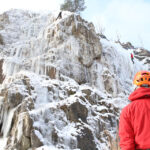 7.2.2015 Kielce. Lodospad na Skałce Geologów na Kadzielni / Wojciech Habdas / Radio Kielce