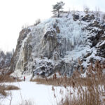 7.2.2015 Kielce. Lodospad na Skałce Geologów na Kadzielni / Wojciech Habdas / Radio Kielce