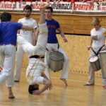 11.02.2015 Prezentacja Korony Kielce runda wiosenna - pokazy Capueiry / Stanisław Blinstrub / Radio Kielce