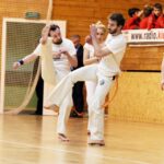 11.02.2015 Prezentacja Korony Kielce runda wiosenna - pokazy Capueiry / Stanisław Blinstrub / Radio Kielce