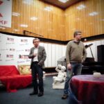 04.02.2015 Ostatnie przygotowania do premiery Teatru Przy Radiowej 4 / Stanisław Blinstrub / Radio Kielce