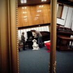 04.02.2015 Ostatnie przygotowania do premiery Teatru Przy Radiowej 4 / Stanisław Blinstrub / Radio Kielce