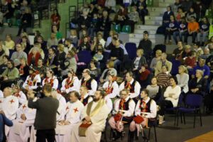 11.02.2015 Obchody Światowego Dnia Chorego - Kielce Hala Legionów / Stanisław Blinstrub / Radio Kielce