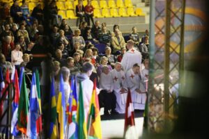 11.02.2015 Obchody Światowego Dnia Chorego - Kielce Hala Legionów / Stanisław Blinstrub / Radio Kielce