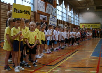 Zawody sportowe sześciolatków (26.04.2014) / Krzysztof Żołądek / Radio Kielce