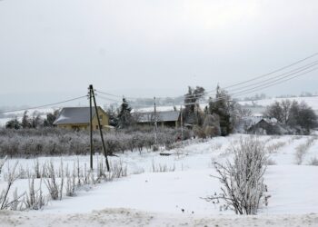 Zima w Wasniowie / Teresa Czajkowska / Radio Kielce