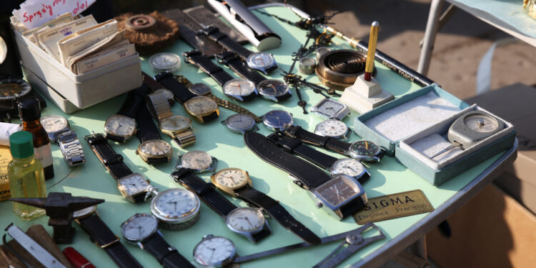 Giełda Kolekcjonerska na terenie WDK (11 października 2014 r.) / Piotr Michalski / Radio Kielce