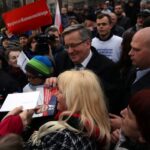 Bronisław Komorowski z wizytą w Ostrowcu (2 marca 2015 r.) / Stanisław Blinstrub / Radio Kielce