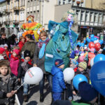 Budzenie Wiosny na ul. Sienkiewicza w Kielcach (20 marca 2015 r.) / Piotr Michalski / Radio Kielce