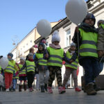 Budzenie Wiosny na ul. Sienkiewicza w Kielcach (20 marca 2015 r.) / Piotr Michalski / Radio Kielce